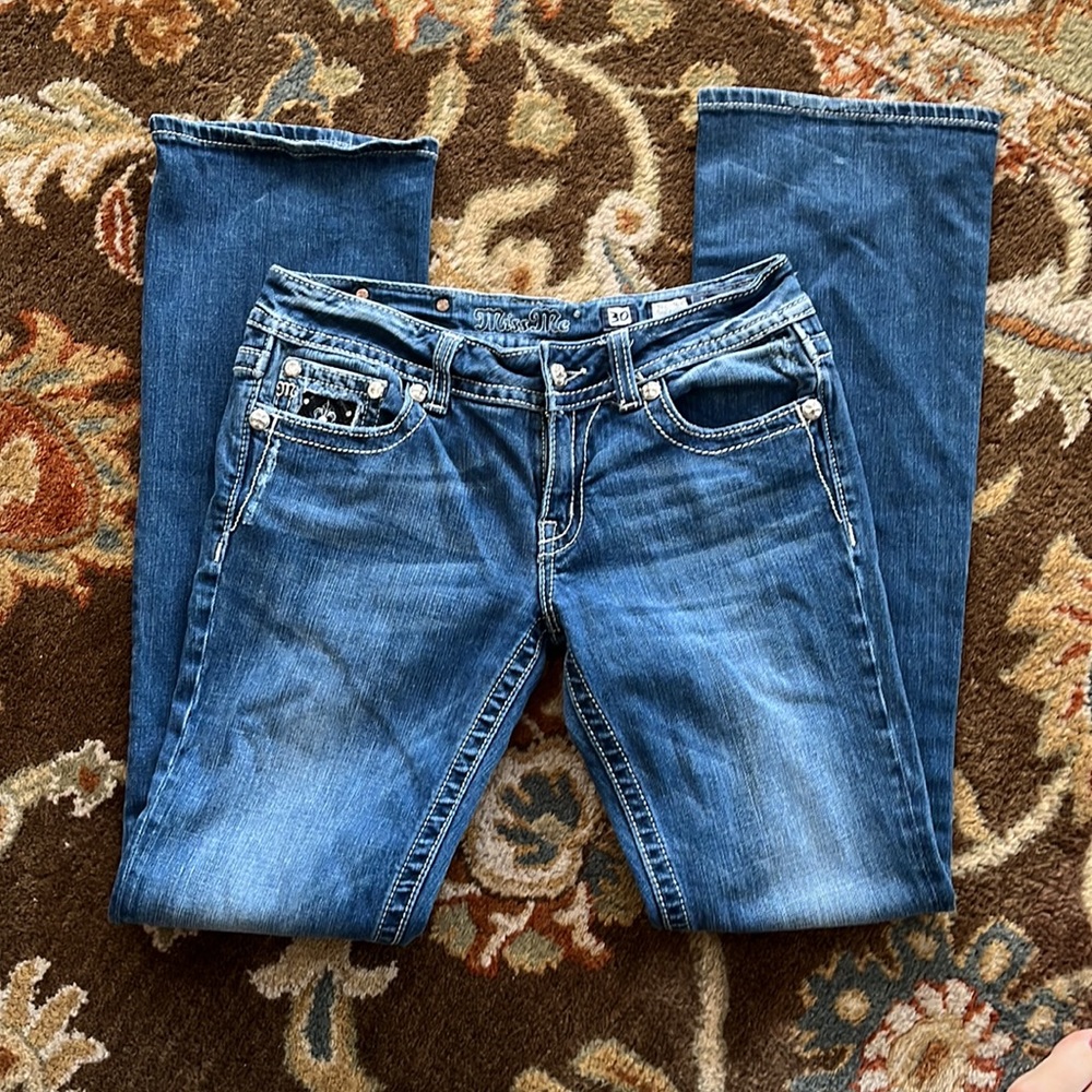 Miss Me boot cut jeans size 30.